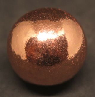 29mm 4oz Natural Native Copper Crystal Sphere Ball