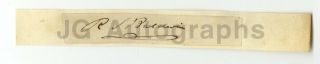 Roger Sherman Baldwin - 32nd Governor Of Connecticut - Authentic Autograph
