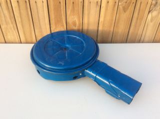 Vtg 1960s 70s Ford Oem Air Cleaner Assembly Housing W/ Lid Steel Usa
