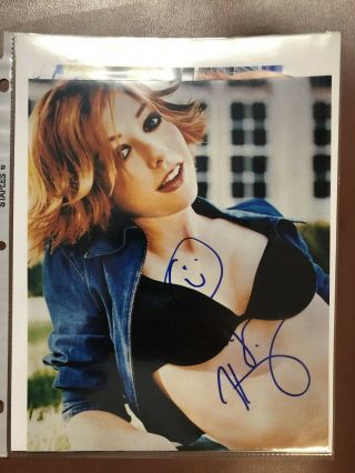 Alyson Hannigan Autographed Signed 8x10 Photo Buffy How I Met Your Mother