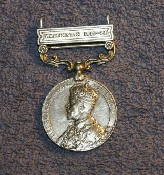 British Named India General Service Medal - Waziristan 1919 - 1921