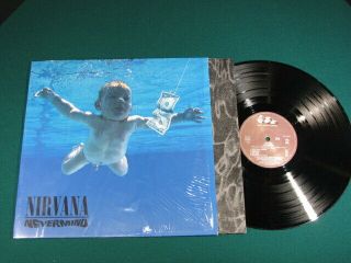 Nirvana Nevermind Eu 320 1st Pressing Lp 9124 - 425 - S - 1 And S - 2 Stampers Sw Nm