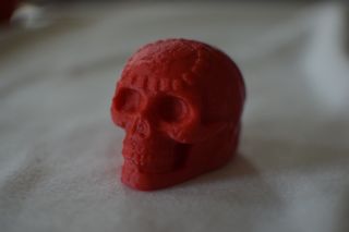 Aztec Death Whistle In Red