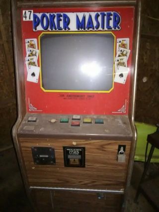 Cherry Master Slots Poker Vintage Risque Arcade Peep Show Machine Amusement Onlu