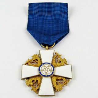Vintage Finland Order Of The White Rose Knight 