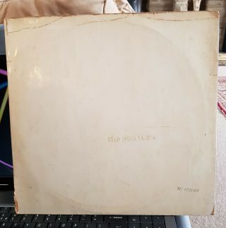 The Beatles White Album Orig 1968 Double Vinyl Lp.  Apple,  Pmc7067/7068.  Mono