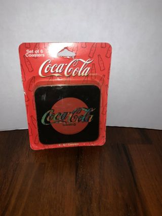 Vintage Coca Cola Coasters 1997
