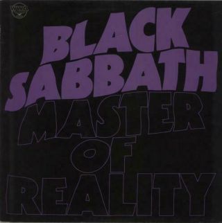 Black Sabbath Master Of Reality - Ex Uk Vinyl Lp Album Record Wwa008 Wwa 1974