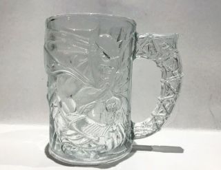 1995 Batman Forever Mcdonalds Glass Cup Mug Dc Comics Collectible