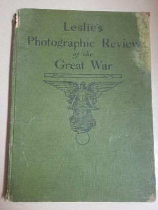 Antique 1919 Hc Book Leslie 