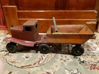Girard Toys Ford Cab Tractor Dumper Trailer And Truck 1930 