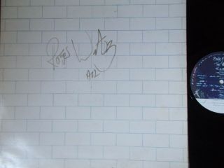 Pink Floyd " The Wall " (harvest) Uk - 1979 - Signed Roger Waters 1982