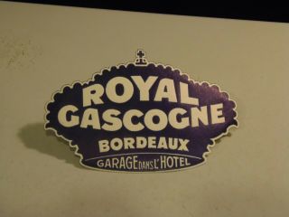 Royal Gascogne Bordeau Garage Dans L 