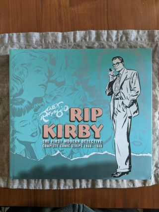 Rip Kirby Complete Volume 1 1946 - 1948 Alex Raymond Hardcover Hc 2009