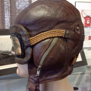 WW2 RAF/RCAF Flying Helmet and Goggles 3