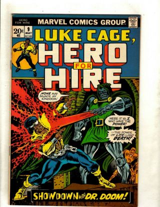 Luke Cage Hero For Hire 9 Vf Marvel Comic Book Netflix Defenders Rs1