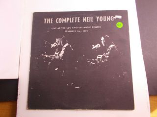 The Complete Neil Young - Live At The Los Angeles Music Center Live Vintage Album