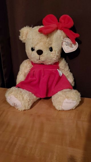 Cherished Teddies Val Love Limited Edition 12 " Plush Bear