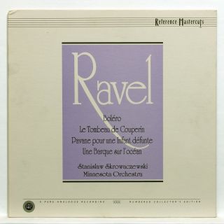 Skrowaczewski - Ravel Bolero,  Tombeau De Couperin Reference Mastercuts Lp Ex,