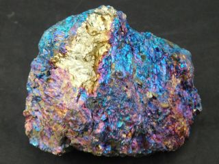 A Huge Vivid Purple Blue Peacock Copper or Chalcopyrite or Peacock Ore 878gr e 2