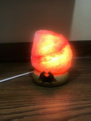 Vintage Salt Rock Lamp From Poland