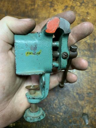 Vintage “fix’n Save” Small Bench Vise