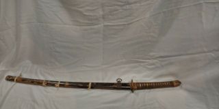 World War Ii Era Japanese Soldiers Kunto Sword