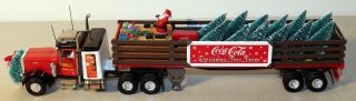 Dte Matchbox Collectibles 92554 Coca Cola Peterbilt Christmas Tree Farm Tr/tl