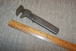Gordon 7 " Automatic Spring Loaded Monkey Wrench Unique Old Mechanics Tool