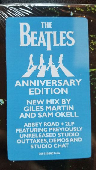 The Beatles - Abbey Road 50th Anniversary [3LP] (Box Set) 2019 / Factory Seal 3