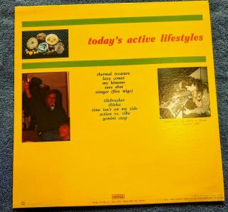 Polvo ‎– Today ' s Active Lifestyles Vinyl Album VG, 2