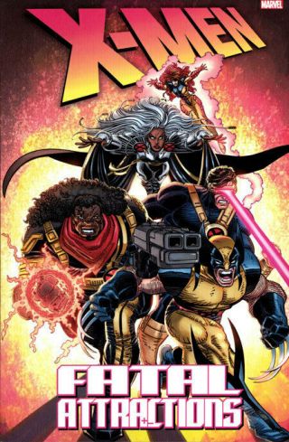 X - Men: Fatal Attractions Tpb Wolverine Uncanny Marvel Comics 504 Pgs Tp Srp $40