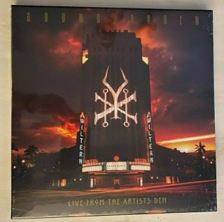 Soundgarden Live From The Artists Den 4xlp Colored Vinyl Limited Edition Sea