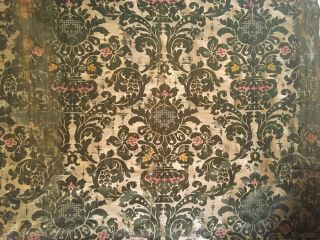 Late 19th / Early 20th C.  French Silk Woven Jacquard Fabric (2492) 2