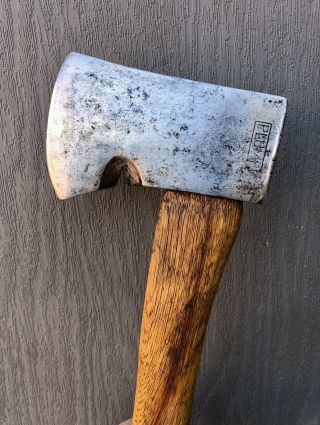 Restored Vintage Plumb Boy Scout Hatchet Camp Axe ‘be Prepared’ Forestry Hick