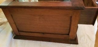 Antique Wooden and glass Mercantile display CABINET 3