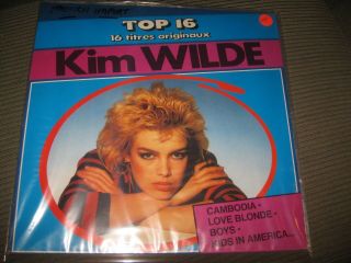 Kim Wilde Top 16 Hits Rare French Import 12 " Lp Vinyl Nm 1985 Emi/rak