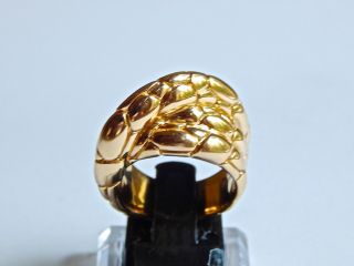 Gorgeous Authentic John Hardy 18k Gold Kali Ring
