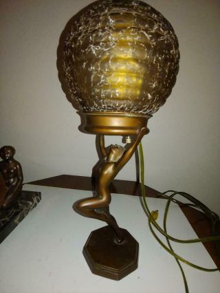 Nuart Art Deco Lady Lamp