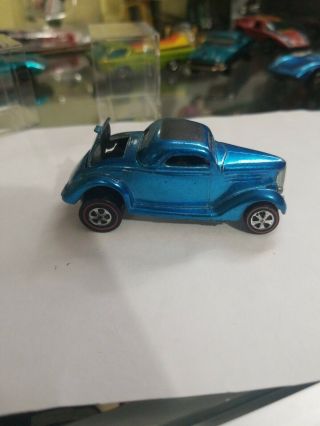 Redline Hotwheels Light Blue 36 Ford Coupe Nm
