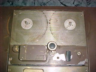 Vintage Ampex 602 Professional Tube Reel To Reel Tape Recorder on Panel 2