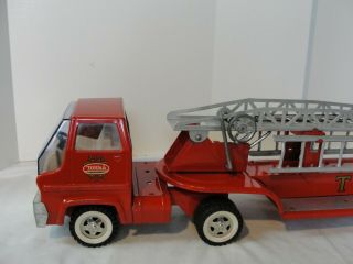 VIntage 1966 Tonka Aerial Ladder Fire Truck - 2