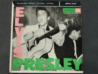 Elvis Presley - Elvis Presley Epa 747 M - Ps M - 1956 Stamped