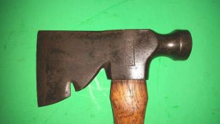 Good Vintage Plumb Craftsman Handle Carpenter Axe Hatchet Hammer Tool 1lb,  5 Oz