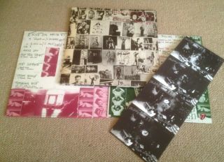 The Rolling Stones – Exile On Main St.  – 1972 Double Lp With 12 X Postcards