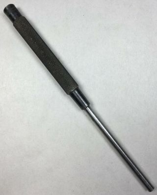 Vintage L.  S.  Starrett Tool Co.  8 " Pin Punch 1/4 " Machinist Tool Usa Tool