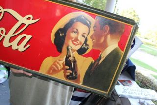 Rare Vintage 1942 Coca Cola Soda Pop Gas Station 34 