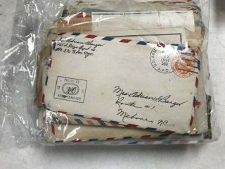Archive 240 Letters World War Ii Wwii 465th Engineer Co Normandy Mebane Nc