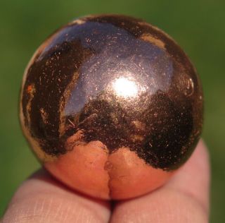 29mm 4OZ Natural Native Copper Gemstone Crystal Sphere Ball gift 2