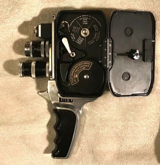 Vintage Bolex Paillard 8 mm Movie Camera with Manuals & accessories 3
